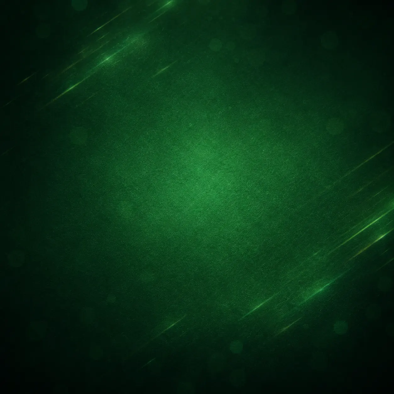 Faint green felt texture on a dark background